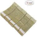 Miniatyrbild 2 av 5: Silver Rhinestone Band för Servett Dekoration Bling Set 50