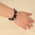 Miniatyrbillede 5 af 5: Spikerede Armbånd Nitter Armbånd Læder Nitter Armbånd Manschet fo
