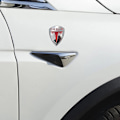 Pikkukuva 5 / 5: *Auton lisävaruste ja Tesla-merkki - 3D-metallikyltti / Auton tarra / Setu*