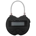 Miniatyrbild 1 av 5: Smart Time Lock LCD-display Tidslås USB Uppladdningsbar Temporär Timer Hänglås Rese Elektronisk Timer Svart Tw