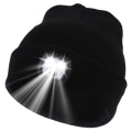 Miniatyrbillede 1 af 3: #Hætte med LED-lampe USB - Sort Sort#