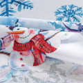 Miniatyrbilde 4 av 5: #Juleduker Juleduker med snø 120*120cm#