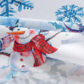 Miniatyrbillede 4 af 5: #Juleduge Jule Sne Duge 120*120cm#