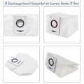 Miniatyrbilde 2 av 5: 10-pakning støvsugerposer for Ecovacs Deebot X1 Omni sugstasjon for Ecovacs Deebot X1 Omni, reservedeler for