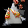 Miniatyrbillede 3 af 5: /#/300 DIY Bryllup Fødselsdagsfest OPP Poser Transparent Slik Tr/#/