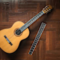 Miniatyrbilde 3 av 3: Gitar Gripebrett Erstatning Gitar Fingerbrett Akustisk Gitar Fingerbrett