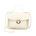 Miniatyrbillede 1 af 5: Dame Læder Top Håndtag Crossbody Taske Håndtaske Satchel Dame Skuldertaske Tote Taske Messenger Tasker