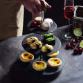 Miniatyrbilde 1 av 4: Tre-trinns skiferkakefat serveringssett, kakefatsett
