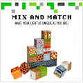Pikkukuva 5 / 5: Minecraft DIY luova uutuusliitäntävalot