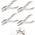 Miniatyrbillede 1 af 7: #4 stk. enkelt hulstans Metal enkelt hul papirstans Flere ark#