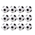 Miniatyrbillede 1 af 4: 12 stk. 3,1 cm Klassisk Mini Fodbold Legetøj Bordfodbold Fodbolde Udskiftningsbolde Bordplade Resin Fodboldspil Tilbehør (Sort)