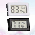 Miniatyrbild 2 av 2: 2 st Mini Hygrometer Hemhygrometer Inomhus Termometer Mini Termometer Hushållshygro