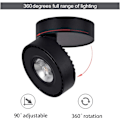 Miniatyrbillede 3 af 5: 12W LED Loftlamper Loftlys, justerbar lampe