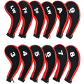 Pikkukuva 2 / 5: 12 kpl Golf-huppu Club Protection Golf Iron Covers Golf Long Ne