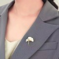 Miniatyrbilde 3 av 5: #brosje for kvinner (ginkgo biloba)#