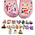 Miniatyrbillede 3 af 5: #27 stk. Tegnefilm Taylor Swift Crocs skotilbehør#