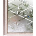 Pikkukuva 2 / 5: Yksityisyyden suojaava ikkunakalvo bambu, liimattomalla 3D-staattisilla koristeilla