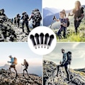 Miniatyrbillede 4 af 5: 5-pak, Udskiftnings Trekking Stangspidser Passer Til De Fleste Standard Trekking Stænger