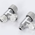 Miniatyrbillede 4 af 5: 2 stk. Akvarie CO2 Boble Regulator Diffuser Nål Regulator Enkelt Hoved Dobbelt Hoved til Fisketanke CO2 Bobletæller Boble Regulator
