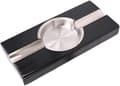 *Bærbar sigaraskebe - Sort - 2 cigarholder Mænds rejseaskebe,*