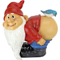 Miniatyrbillede 2 af 5: Nøgen Bagdel Havegnom Statue, Stor 11cm, Polyresin, Fuld
