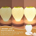Miniatyrbillede 3 af 5: Natlampe, Touch Sengelampe, Genopladelig Natlampe, LED Sengelampe, Sengelampe, USB-opladning, 3 Lysstyrketilstande, til Natbord, Soveværelse