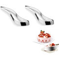 Miniatyrbild 3 av 5: /#/YUEMING 2 st kakservering, kakskivare, rostfritt stål C/#/