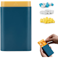 Pikkukuva 2 / 5: Kannettava Mini Pill Box 1 Kpl Pill Box Pieni Pill Box Matkalle Me