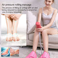 Miniatyrbild 6 av 7: #(Rosa) Knäskada Spasmmassager Lindrar Ledvärk#