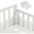 Miniatyrbillede 2 af 5: Baby Cabin Bumper, Seng Bumper, 3D Mesh Foring, Sikker for Luft i Barnevognen