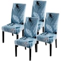 Miniatyrbilde 3 av 5: *Stretch Spisestoltrekk 4 Stykker Universal Stoltrekk Trykt*