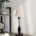 Miniatyrbillede 4 af 5: 2 stk. stof lampeskærm dekorativ bordlampe dæksel loftslampe skærm bolig ornament