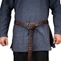 Miniatyrbillede 4 af 5: Viking Embossed PU Læderbælte (Brun), Middelalder Læderbælte, Vi