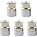 Miniatyrbild 1 av 4: 5-pack B22 till E14 Glödlampssockel Konverterare B22 Sockel Omkopplare Till Standard E14 Adapter Lamphållare