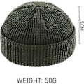 Miniatyrbillede 2 af 5: 1 stk. Grøn Beanie Hue, Fisker Beanie Hue, Beanie Retro Hue, Velegnet til Fiskere, Arbejdere, Modebeklædning