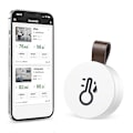 Miniatyrbild 1 av 5: Bluetooth Termometer Hygrometer, Mini Inomhus Termometer med App, Datalagring, Temperaturövervakningssensor, Ansluten Termometer för Hem, Kontor,