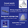 Miniatyrbillede 2 af 5: #Magnetisk effekt skak, afslappede spil, puslespil#
