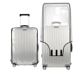 Miniatyrbillede 2 af 3: #Sort kant transparent vandtæt PVC kufferttæppe, 22 tommer#