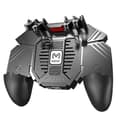 MEMO AK77 Spil Trigger Telefonkøler Blæser Spilcontroller Pubg Controller med Blæser Pubg Mobil Trigger Joystick (4000MAh)