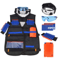 Miniatyrbilde 2 av 3: Nerf N-Strike1 taktisk sett taktisk vest + 20 kuler + 6 magasiner