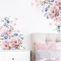 Miniatyrbild 3 av 5: Blomväggsdekaler Vattenfärgsblommor Väggdekaler Sovrum Vardagsrum