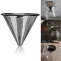Miniatyrbillede 4 af 5: Permanent Kaffefilter Kaffefilter Permanent Filter Guldfilter Metal Si Rustfrit Stål