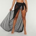 Miniatyrbillede 4 af 5: Sarong Coverups til Kvinder Strand-wrap Nederdel Badedragt Wrap Lang Svømme-pareo