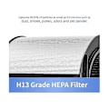 Pikkukuva 4 / 5: Hepa-suodatin malleihin Hp04 Tp04 Dp04 Ph04 Ph03 Ph02 Ph01 Hp09 Tp09 Hp07 Tp07 Hp06 Tp06 Ilmanpuhdistin