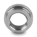 Miniatyrbilde 2 av 4: 3/8in NPT Sveisefeste Muffe Aluminium Hunngjenge Røradapter for Kjøretøys Drivstofftank