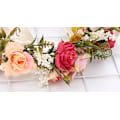 Miniatyrbilde 5 av 5: Blomsterkrans Hodebånd Garland Hårkrans Hår Garland Fl