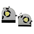 Miniatyrbilde 1 av 4: 2 stk. For Asus G751 G751j G751m G751jy G751jm G751jt CPU-vifte Venstre+høyre