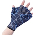 Miniatyrbild 1 av 5: Nylon Simhandskar Vatten Simhandskar Med Simhud Vattenträning Hand Simhud Händer Med Simhud (1 par, blå)