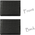 Miniatyrbild 4 av 5: RFID-blocker Slim Plånboksfodral i Äkta Läder för Unisex