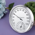 Miniatyrbillede 5 af 5: Termometer og Hygrometer 2 i 1, Metal Dial Termometer, Analog